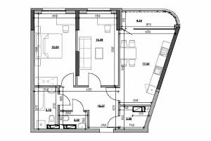 квартира за адресою Дніпровська наб., 17В