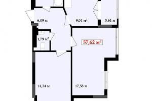 квартира по адресу Кобринской ул., 22а