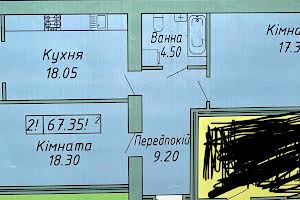 квартира за адресою Августина Волошина вул., 2-Б