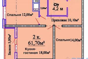 квартира по адресу Толбухина ул., 135