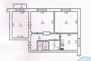 квартира за адресою проспект Гагаріна, 51