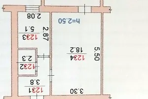 квартира за адресою Райдужная, 63