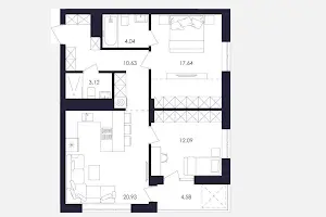 квартира за адресою Червоної Калини просп., 56а
