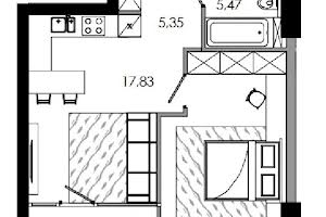 квартира за адресою Набережна Перемоги вул., 128