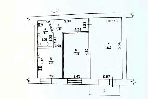 квартира за адресою Гагаріна просп., 38