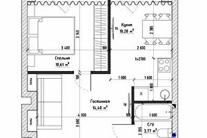 квартира за адресою Дніпро, Набережна Перемоги вул., 112б