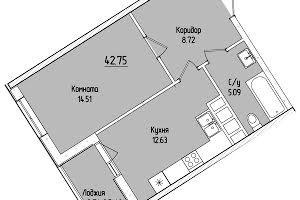 квартира по адресу Краснова ул., 1-А