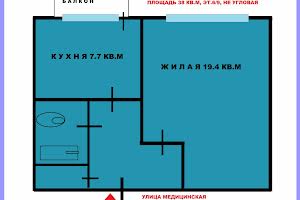 квартира за адресою Медична вул., 38