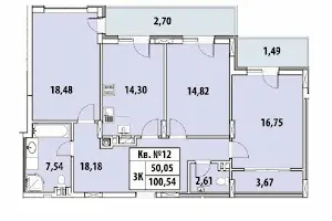 квартира по адресу Карманского ул., 7