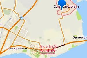 ділянка за адресою смт. Олександрівка, Виноградная, 41
