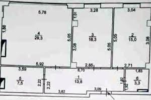 квартира по адресу Дача Ковалевского ул., 121 к1