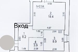 квартира по адресу Новомистенская ул., 1/2