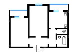 квартира по адресу Героев Днепра ул., 9