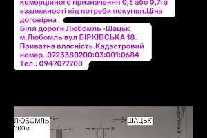 участок по адресу Бірківська, 18