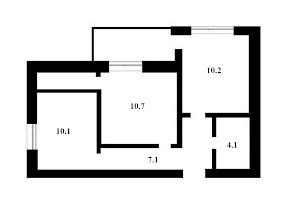 квартира по адресу с. Софиевская борщаговка, Соборная ул., 103