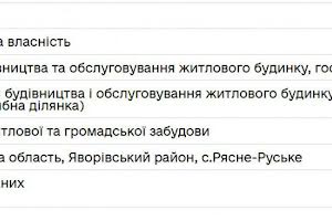 участок по адресу Залізнична