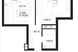 квартира за адресою Панаса Мирного вул., 4а