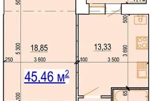 квартира за адресою 4-провулок Корольова, 1