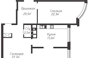 квартира по адресу Литературная ул., 12а