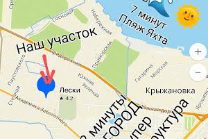 участок по адресу Українська, 35