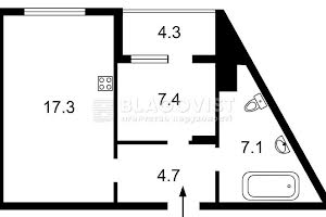 квартира за адресою Юлії Здановської вул. (Ломоносова), 85б 