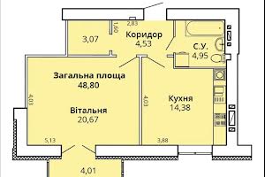 квартира за адресою 1 слобідська, 32