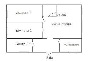 дом по адресу с. Грузевица, Центральна, 28