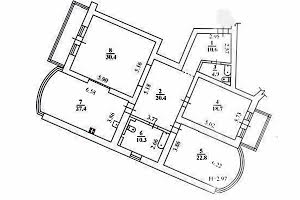 квартира по адресу Оболонская наб., 7