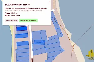 участок по адресу Огородна, 8