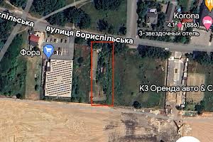 ділянка за адресою Бориспільська