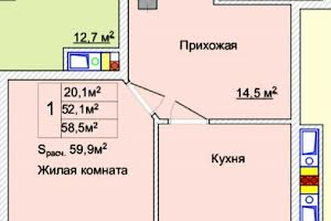 квартира за адресою Фонтанська дорога вул. (Перекопской дивизии улица), 118а/1