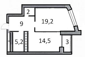 квартира за адресою Київ, Микільсько-Слобідська вул., 3б