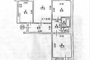 квартира по адресу Кравчука ул., 3
