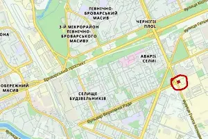 ділянка за адресою Гната Хоткевича вул. (Червоногвардійська), 3