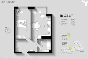 квартира по адресу Степана Бандеры ул., 198