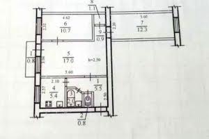 квартира за адресою Олександра Поля просп. (Кірова), 127