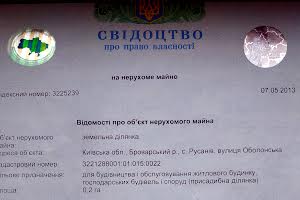 участок по адресу Оболонська