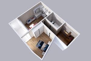 квартира по адресу Краснова ул., 3