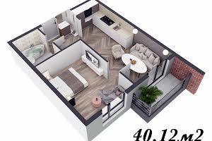 квартира за адресою Бориса Тлехаса вул., 7