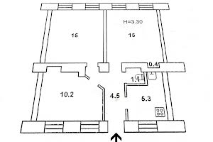 квартира за адресою Одеса, каретный переулок, 17