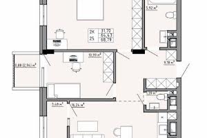 квартира за адресою Орлика Пилипа вул., 80