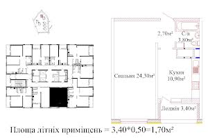 квартира за адресою Жаботинського вул. (Пролетарская улица), 54а