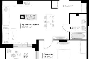 квартира по адресу Галицкая ул., 1