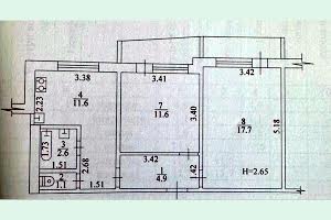 квартира за адресою Нескорених вул., 48Д/4
