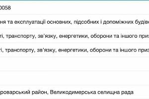 участок по адресу 