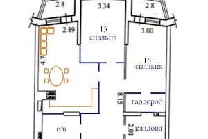 квартира по адресу Леси Украинки бульв., 23