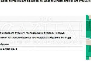 ділянка за адресою Фіалека Івана вул., 3
