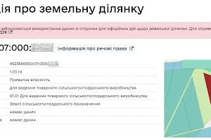 ділянка за адресою 
