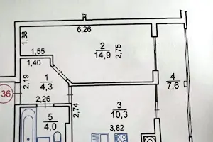 квартира по адресу Трускавецькій, 67