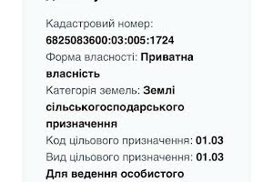 ділянка за адресою 